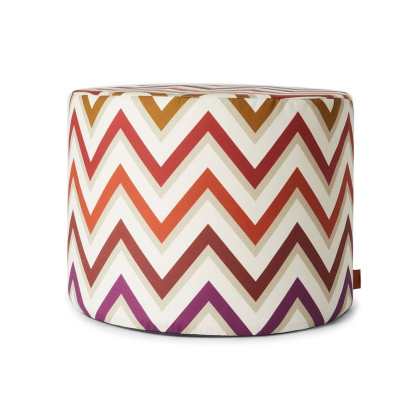 Watamu 156, Outdoor Cylindrical Pouf, 40 x 30 cm