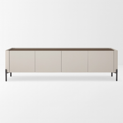 Rivoli, Tv Unit, Beige Matt-Walnut