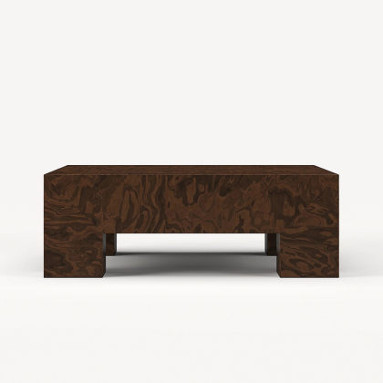 Turtle, Coffee Table, Walnut Burl