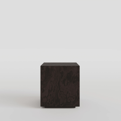 Rhino, Side Table, Walnut Burl