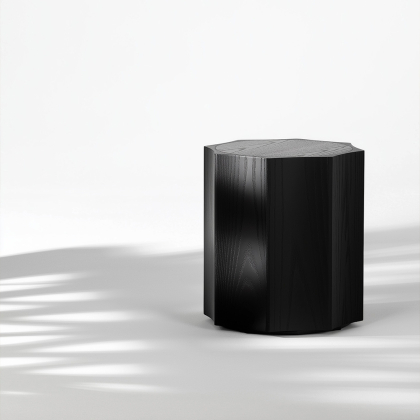 Felix, Side Table, Black