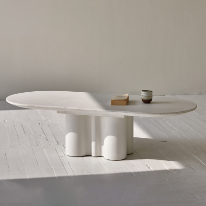 Nala, Coffee Table, White