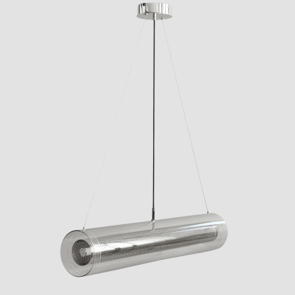 Frame, Pendant Lamp, Fat, Chrome