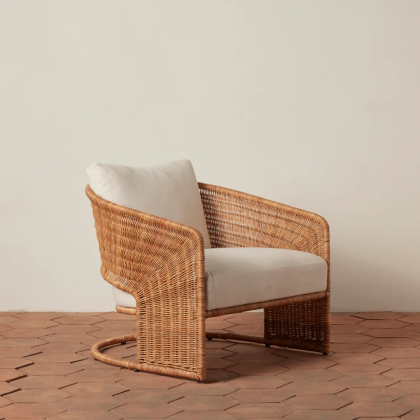 Zeri, Rattan Lounge Chair