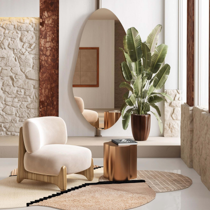 Delphium, Lounge Chair