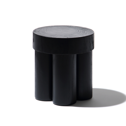 Supa Form 1, Side Table, Black
