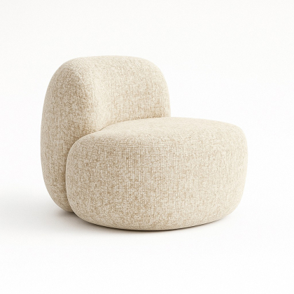 Palmera, Lounge Chair, Light Beige