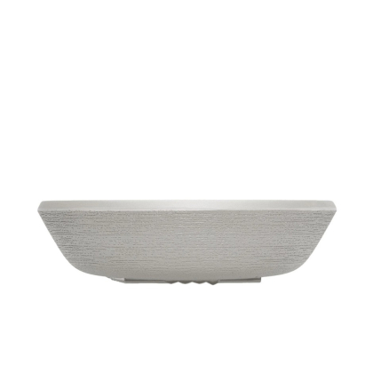 Trama, Soup Plate, Dark Grey