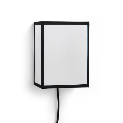 Ava Square, Wall Lamp, White