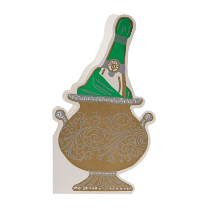 Champagne, Cut-Out Card