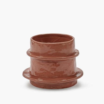 Urban Jungle, Molly Flower Pot 04, S, Orange