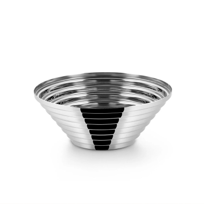 Maya, Round Basket, Steel