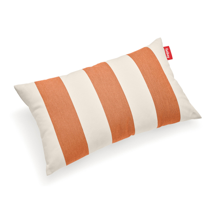 King Pillow, Stripe, Orange-Cream