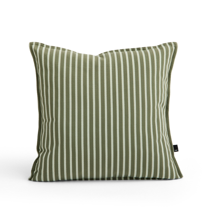 Terrazza, Cushion, Bold Stripe, Olive