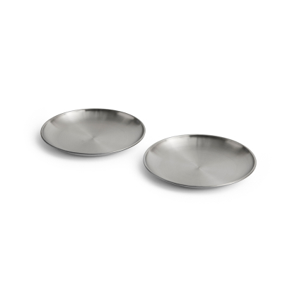 Outdoor Market, Steel Plate, Medium, Set of 2