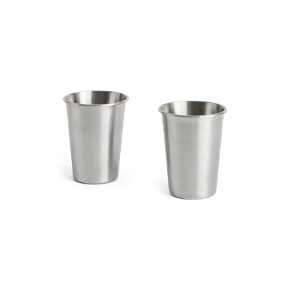 Outdoor Market, Steel Cup, Small, Set of 2