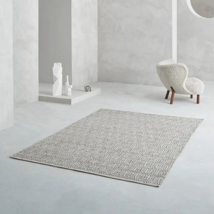 Justin, Carpet, Grey, 250 x 350 cm