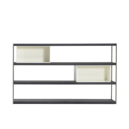 Wisewise, Shelving System, Dark Wood