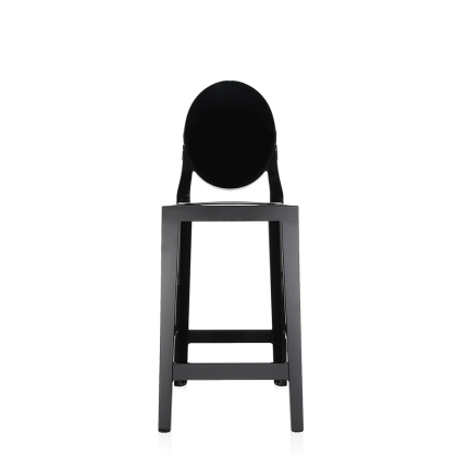 One More, Stool, Glossy Black, 65 cm