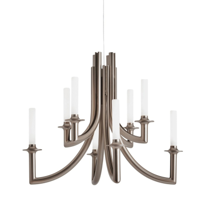 Khan Metal, Pendant Lamp, Matt Bronze