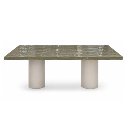 Montfort, Outdoor Dining Table, Moss-Latte