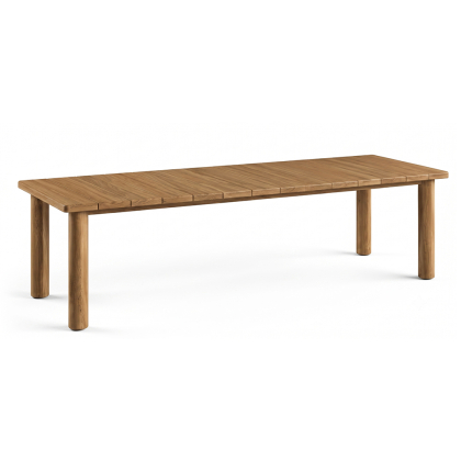 Don, Outdoor Dining Table, Honey Teak