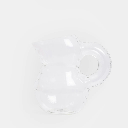 Emily, Glass Jug, Clear