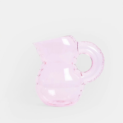 Emily, Glass Jug, Orchid