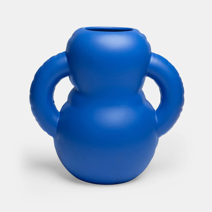 Oscar, Vase, Matte, Indigo