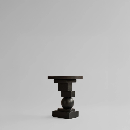 The Artist, Side Table, Coffee Black Oak