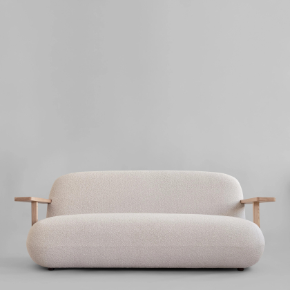Toe, Sofa, Natrural Oak-Off White