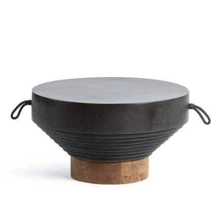 Orbit, Coffee Table, Original Teak-Graphite, DIA60 cm