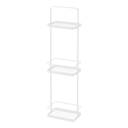 Tower, 3-Tiered Rack, White