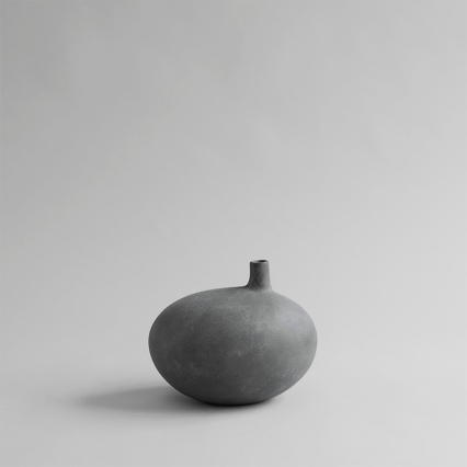 Submarine Vase, Small, Dark Grey