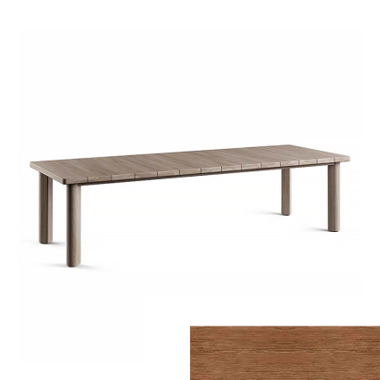 Don, Outdoor Dining Table, Honey Teak