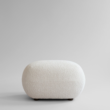 Toe, Ottoman, Off White