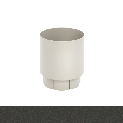 Lotus, Planter, Black Mat, S