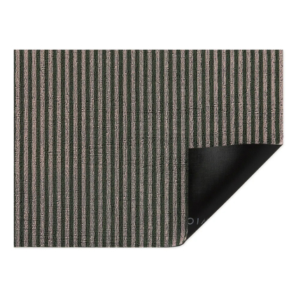 Breton Stripe Shag Doormat, Malibu, 46 x 71 cm