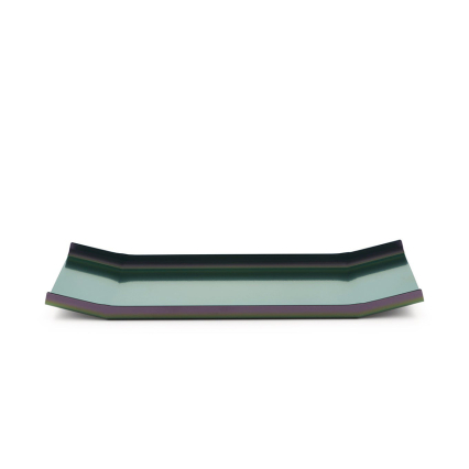 Arran, Rectanular Tray, Greenpurple