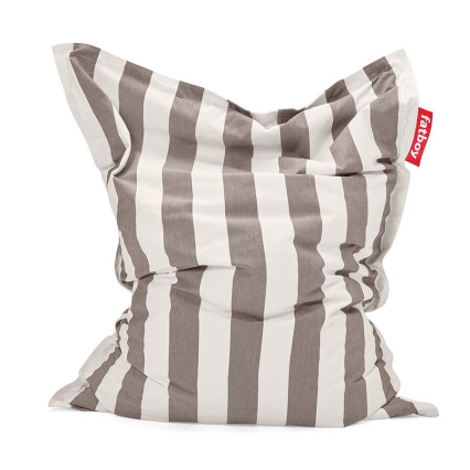 Original, Outdoor Beanbag, Stripe Cacao