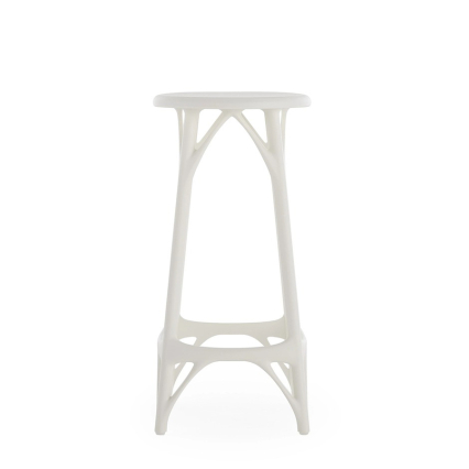 A.I., Stool Light, White, 65 cm