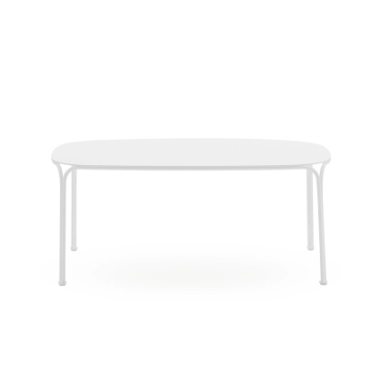 Hiray, Outdoor Coffee Table, White