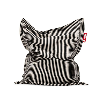 Original Slim Terry, Beanbag, Black-Creme