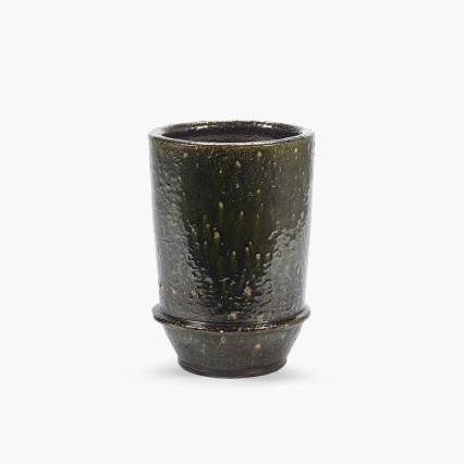 Dune, Outdoor Planter 02, M, Dark Green