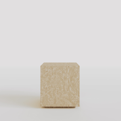 Rhino, Side Table, Ash Burl