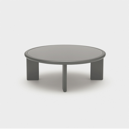 Osei, Coffee Table, Dark Grey High Gloss