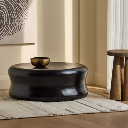 Mirima, Coffee Table, Shiny Black