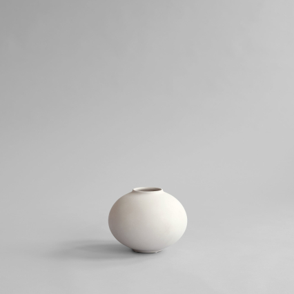 Sunao, Vase, Fat, Mini, Birch
