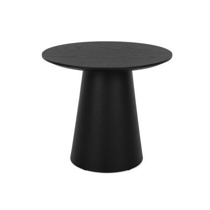 Nexora, Side Table, Black Oak