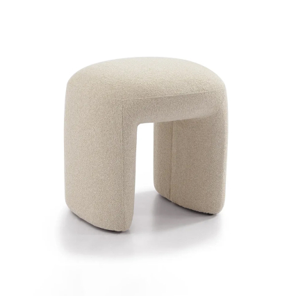 Loom, Ottoman, Light Beige